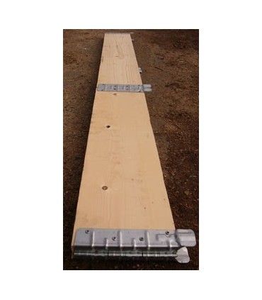 Paletová ohrádka - nástavec Greatstore 80 x 120 x 20 cm masivní dřevo