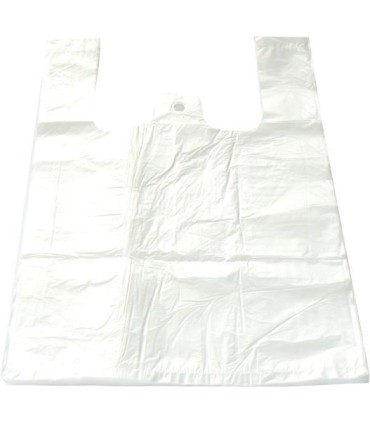 Taška extra, HDPE, mikroten,  3 Kg, bílá