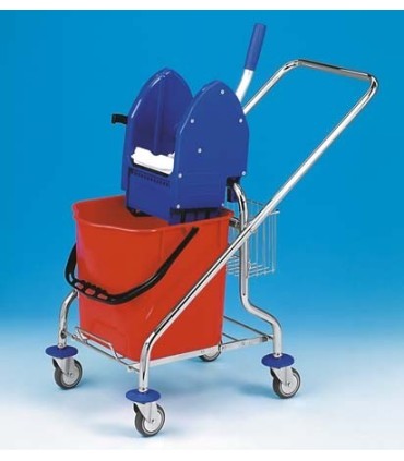 Úklidový vozík Rekord 1 x 17 L, skládací