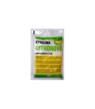 Kyselina citronová, 100g  potravinářská