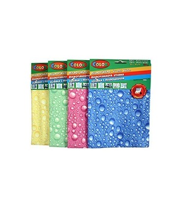 Mikrovlákno COLOR bubliny, 40x40 cm, 250 g