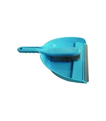 Smetáček + lopatka IRVIN gumový chlup, 23,5x33,5/28,5x4 cm, chlup 4 cm, plast