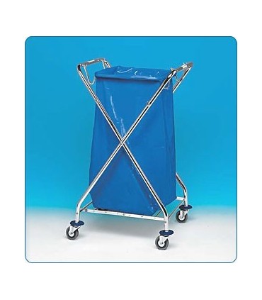 "X"  vozík na pytle 120 L, pozink