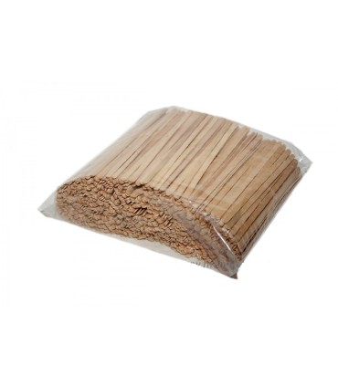 Míchátko na kávu dřevěné 14 cm