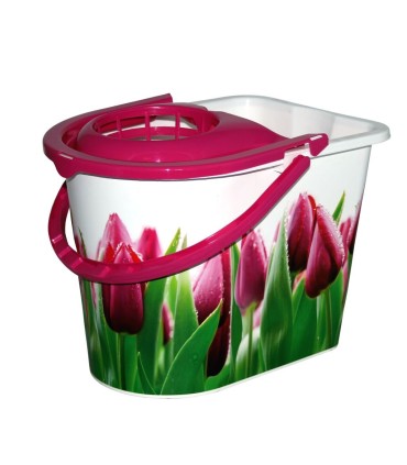 Oválný kbelík Tulip se ždímačem