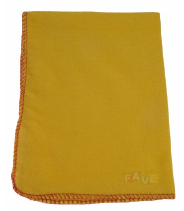 Prachovka flanelová žlutá, 32x42 cm