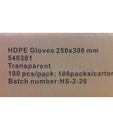 rukavice mikroten HDPE v sáčku 100ks