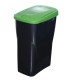 Koš na tříděný odpad zelené víko