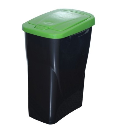 Koš na tříděný odpad zelené víko