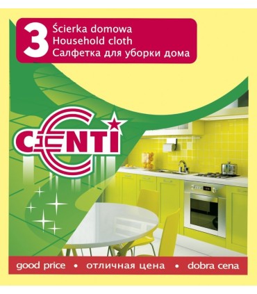 Utěrka CENTI domácí sada 3ks