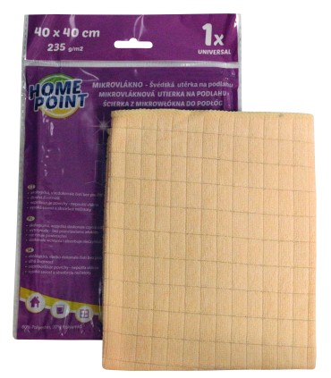 Mikrovlákno ORANŽOVÁ 40x40 cm, 235 g