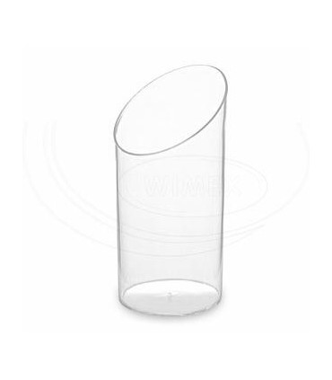 Fingerfood kelímek kulatý, čirý Ø 4,5 x 8,4 cm - 65 ml [20 ks]