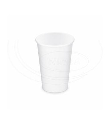 Kelímek Ø80 papírový bílý, 330ml (L), 50 ks
