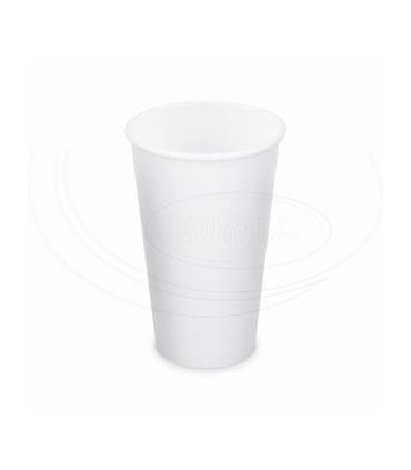 Kelímek Ø90 papírový bílý, 510ml (XL), 50 ks