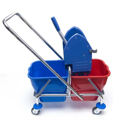 Košík k úklidovému vozíku na kbelík 6 L - na vodítko