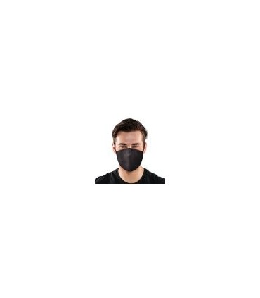 Nano Rouška z nanovláken NnF PA6 s Ag+/ePTFE  - Černá - Antivirová a antibakteriální