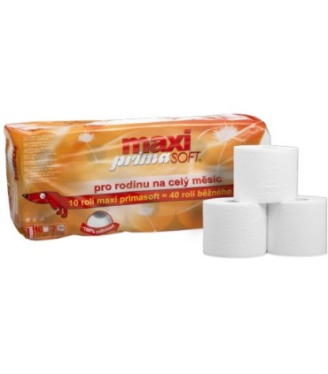 Toaletní papír 2 vr. primaSOFT Maxi 10 ks - jezevčík