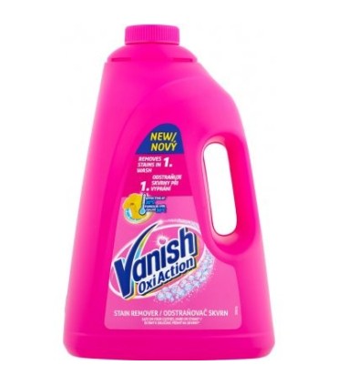 Vanish Oxi Action tekutý odstraňovač skvrn, 3L