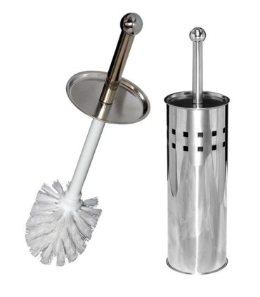 WC souprava DELUX nerezová, 36x7 cm, nerez