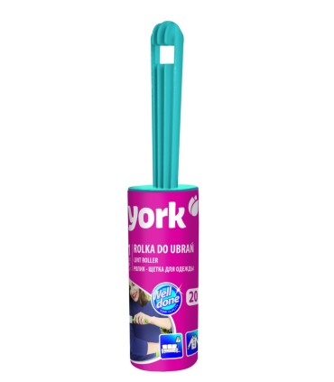 Váleček čistící na šaty + 4 ks náhradní válečky, 20x4,3 cm, plast, papír