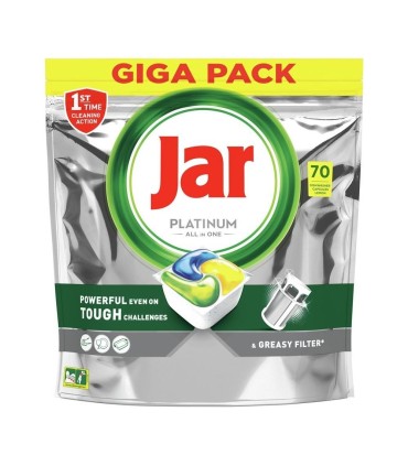 Jar Platinum Lemon Tablety do myčky 70ks