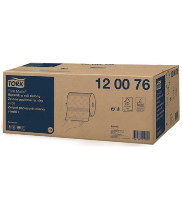 Tork Matic® zelené papírové ručníky v roli - 120076
