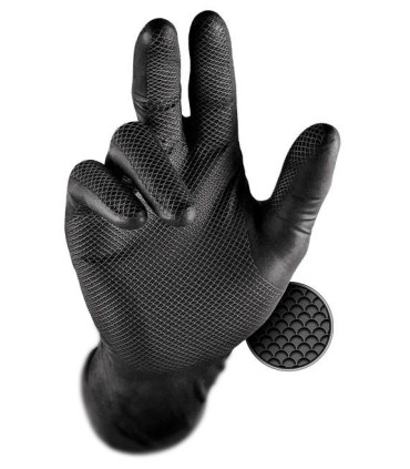 Jednorázové rukavice GRIPPAZ® 246A BLACK