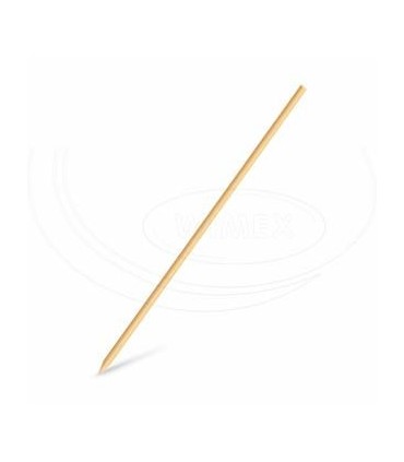 Špejle dřevěná hrocená Ø3mm x 25cm [100 ks]
