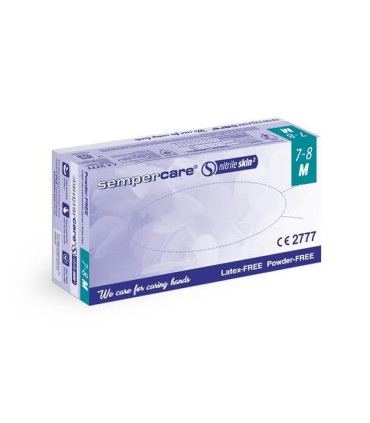 Nitrilové rukavice - SEMPER Skin2, 6N  200ks