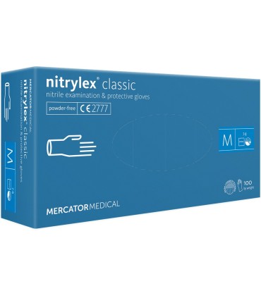 nitrylex® classic blue, 100ks, nepudr.