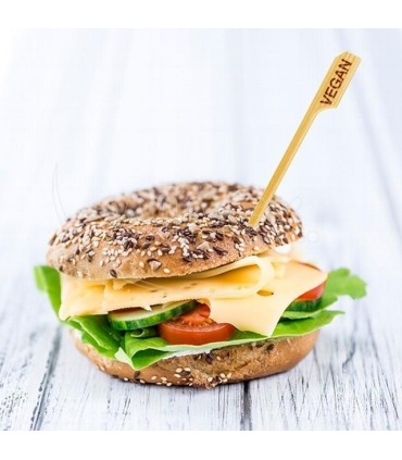 Bodec bambusový "VEGAN" 9cm (250 ks)