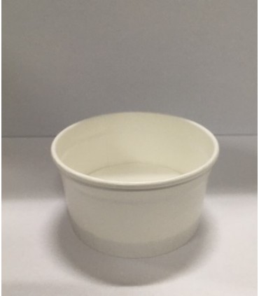 Kelímek Ø70, papír. na zmrzlinu 80ml, bílý (250ks/bal.)