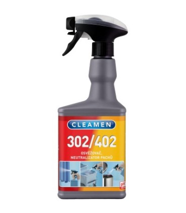 Cleamen 302/402 - OSVĚŽOVAČ - sanitární, neutralizátor pachů, 550ml