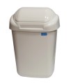 Koš STANDARD výklopný bílý, 15 L