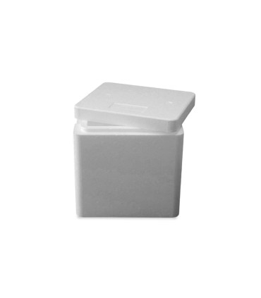 Termobox s víkem, polyst. 7L,  20x16x20cm