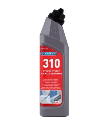 Cleamen 310 GELOVÝ WC ČISTIČ na keramiku,  750ml