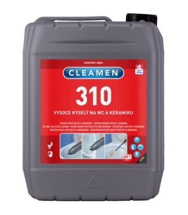 Cleamen 310 GELOVÝ WC ČISTIČ na keramiku,  750ml