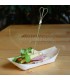 Fingerfood bodec bambusový SRDCE, 18cm (100 ks)