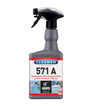 CLEAMEN 571 A  širokospektrální dezinfekce, 550ml
