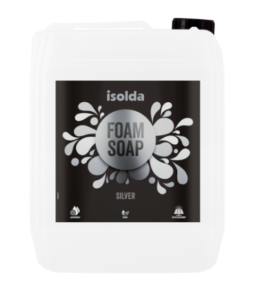ISOLDA Silver pěnové mýdlo 400ml a 5L