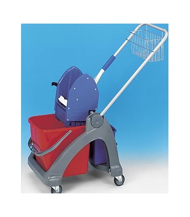 Úklidový vozík plastový 1 x 25 L, komplet