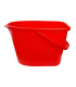 Kbelík OVÁL CLASSIC červený s výlevkou 13 L