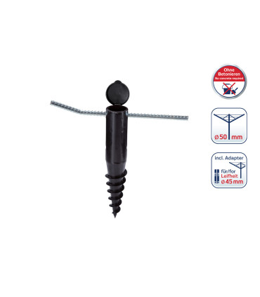 85606 Leifheit LINOMATIC držák k zahradnímu sušáku